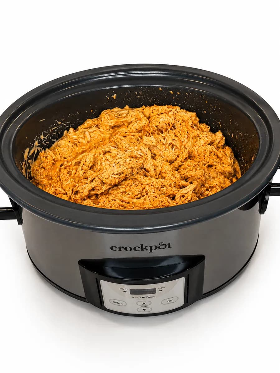 Slow Cooker Buffalo Ranch Chicken